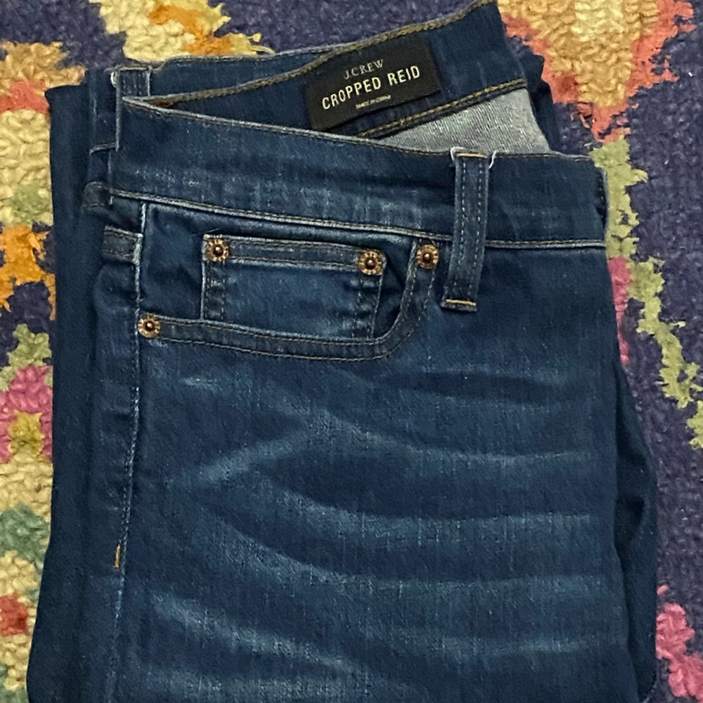 Jcrew Cropped Reid Jeans